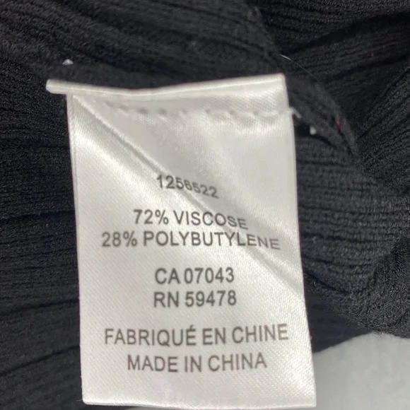 NWT House of Harlow 1960 Black Long Open Front Cardigan Size L - Picture 13 of 13